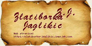 Zlatiborka Jaglikić vizit kartica